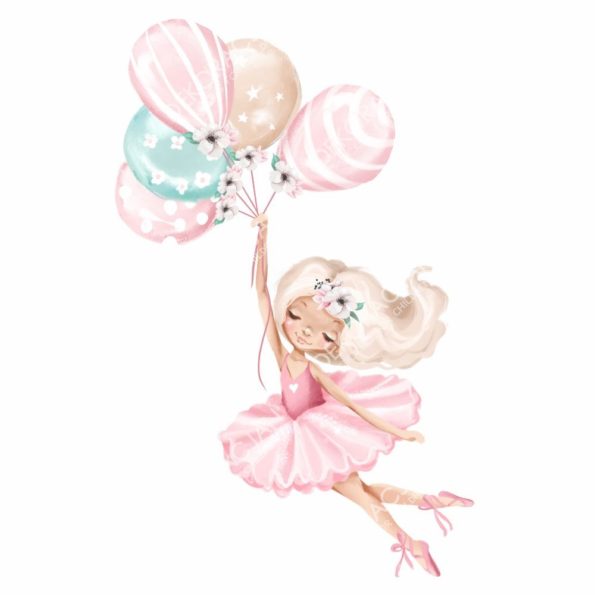 baletnica-z-pastelowymi-balonami-naklejki-na-sciane-naklejki-scienne (1)