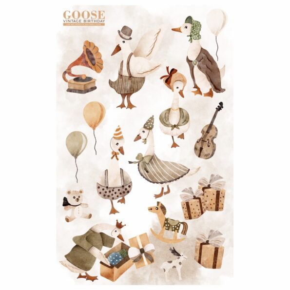 goose-vintage-birthday-naklejki-do-pokoju-dziecka-zestaw-6 (1)